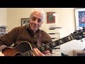 Playing a little bit  on 'Lil' Bit' my Gibson C100-FE