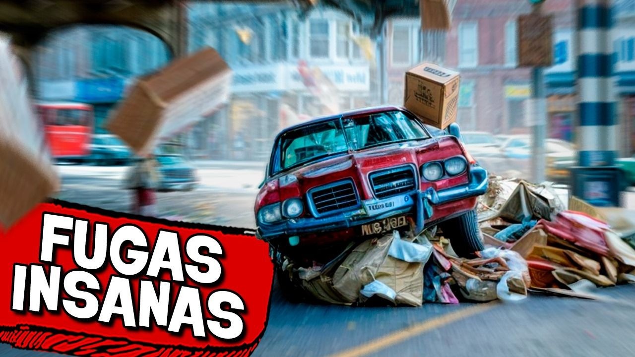 17 CENAS DE PERSEGUIÇÃO mais INSANAS E ABSURDAS! 🚔🚘