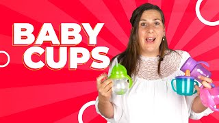 Choose the Best Baby Cup for Your Baby (Review of Sippy Cups, Straw Cups and Open Cups)