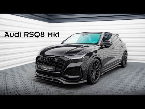 Audi RSQ8 Mk1 (2018 - 2024) | Maxton Design Splitter Set | #MaxtonCarbon