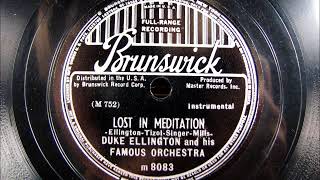 LOST IN MEDITATION by Duke Ellington