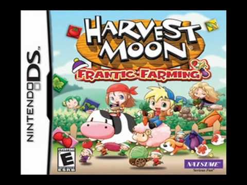 nintendo ds harvest moon frantic farming review