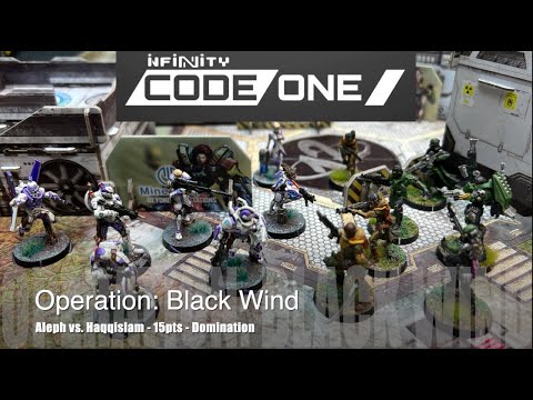 Infinity: CODE ONE Battle Report - OPERATION: Blackwind
