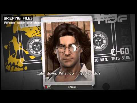 MGS:PW - Briefing Files - Huey - Peace Walker