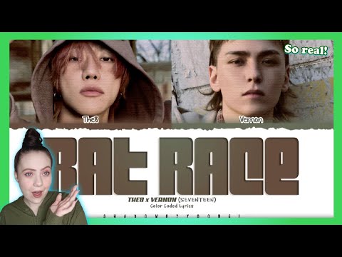FIRST TIME REACTING TO 'RAT RACE' BY VERNON & THE 8 (𝗩𝟴) | SAD BUT TRUE!