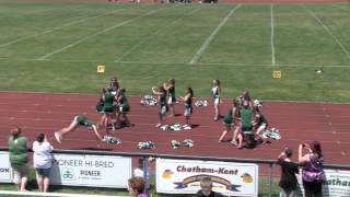 preview picture of video 'Chatham Cougars Cheerleader Performance -  June 28th 2014'