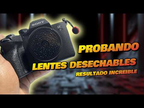 Miniatura del video: PROBANDO LENTES DESECHABLES en sony a7iv: ¡Imágenes Vintage Únicas!