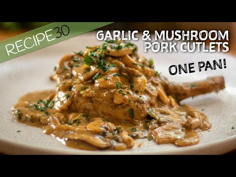 Pork chicken or Veal Schnitzel with lemon garlic butter sauce