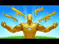 The GOLD IRON MAN Challenge in Fortnite!