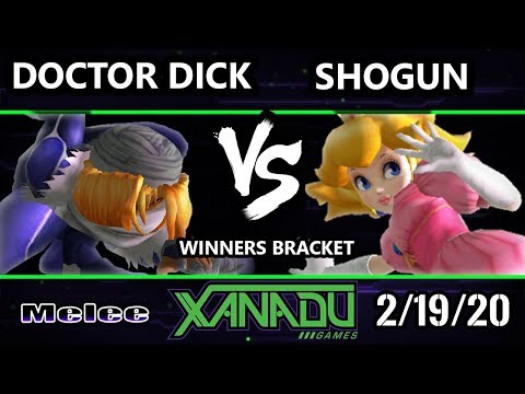S@X 342 Winners Round 2 - Doctor Dick (Sheik, Fox) Vs. Shogun (Peach) Smash Melee - SSBM