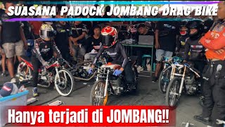 Download lagu JOMBANG DRAG BIKE PADOCK ATMOSPHERE || THIS IS THE ONLY TIME THERE IS A DRAGBIKE RACE WITH UP TO ... mp3
