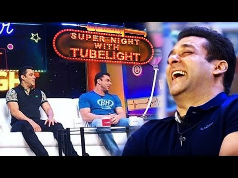 Salman Khan & Sohail Khan On Sunil Grover's Super Night With TUBELIGHT