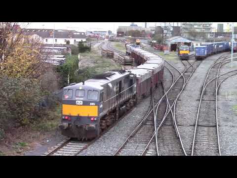 Rare Movements around Dublin, including Dart Transfers & Top n' Tailed Tara's 2017