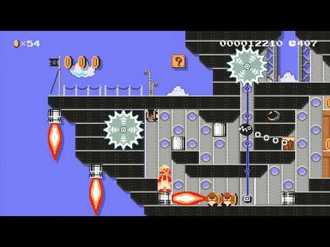 Airship Armada - Super Mario Maker