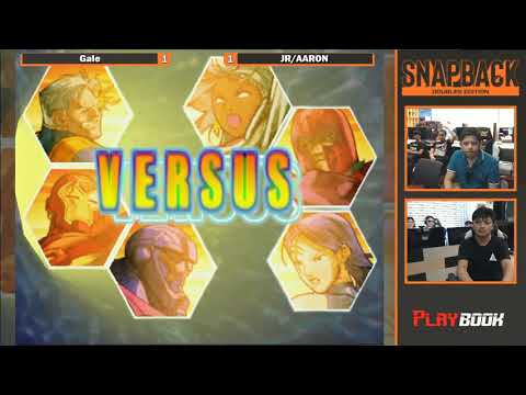 [ SnapBack Doubles ] MVC2 2v2 Losers Semi Finals Gale Vs JR/Aaron