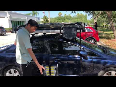 Raptor Series Voyager Roof Top Camping Tent w/ Ladder