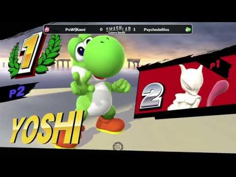 TSL74 Losers Semis - PoW!|Kami (Mewtwo) vs Psychedelifox (Yoshi)