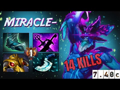👑 Miracle Leshrac NEW META Build Dominates | 7.40c