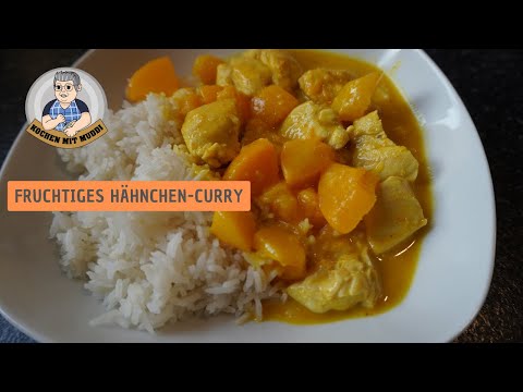 Fruchtiges Hähnchencurry