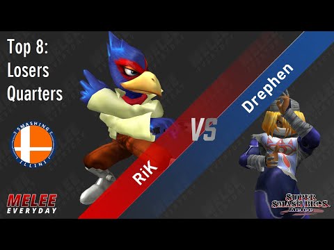 House of Paign 19 - RiK (Falco) vs. Drephen (Sheik) - SSBM - Top 8 - Losers Quarters