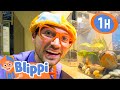Blippi Visits Science Museums 1 HOUR BEST OF BLIPPI Educational Videos For Kids Blippi Toys