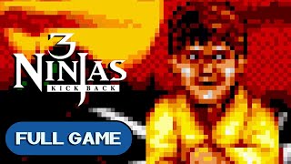3 Ninjas Kick Back GENESIS MEGA DRIVE FULL GAME Longplay Gameplay Walkthrough Playthrough VGL