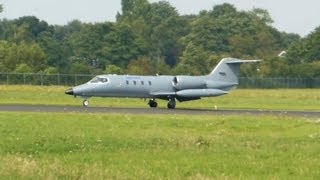 preview picture of video 'Skyline Aviation ► Learjet 36A ► Landing ✈ Groningen Airport Eelde'