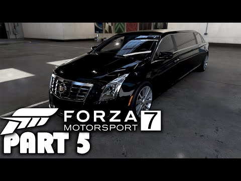 Cadillac XTS Limousine - Forza motorsport 7 PC gameplay walkthrough Part 5