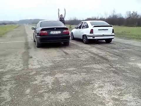 Opel Kadett GSi 16v c20xe vs BMW E46 330i