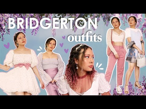 BRIDGERTON INSPIRED OUTFITS 🌸 regencycore aesthetic lookbook