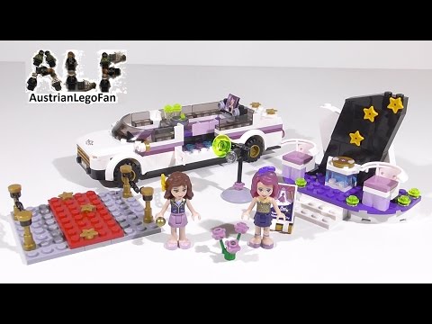 Vidéo LEGO Friends 41107 : La limousine de la chanteuse