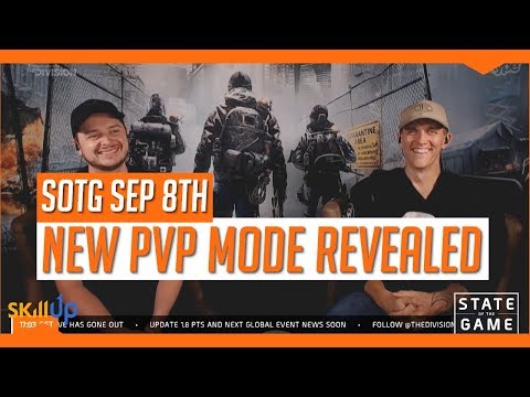 The Division | State of the Game Highlights (8th Sep) New PVP Mode Gameplay + New Rogue Mechanic Video