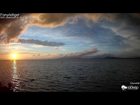 Szemet gyönyörködtető színek a Balatonnál - 2020.09.28.