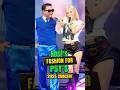 Rosé S Fashion For PSY S Summer Swag 2025 Concert Rose Shorts Kpop