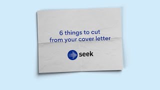6 things to cut from your cover letter (plus common mistakes to avoid for job applications)