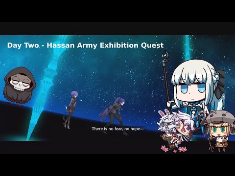 [FGO NA] Grand Nero Fest 2023- Hassan Army Exhibition Quest - Immortal Comp Clear (No DMG No Deaths)