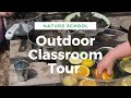 MESSY PLAY Nature School Outdoor Classroom Tour Natureschool Outdoorclassroom Messyplay