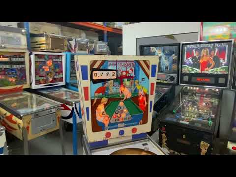 Target Pool Gottlieb 1 Player Video