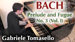 BACH Prelude and Fugue in C sharp major BWV 848 from WTC I  - Gabriele Tomasello