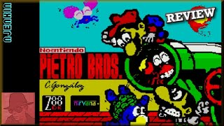 Pietro Bros : Homebrew from 2016 - on the ZX Spectrum 128K !! with Commentary