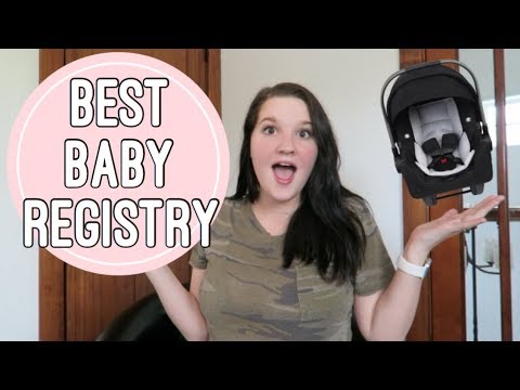 WHAT TO REGISTER FOR | Amazon Baby Registry | First...