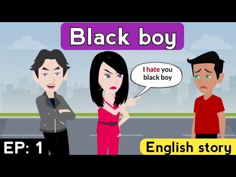 Black boy part 1 | English story | Learn English | Animated story | Sunshine English stories