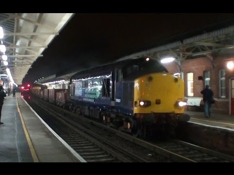 Winfrith Nuclear Trial: 37607 at Basingstoke on 6Z42