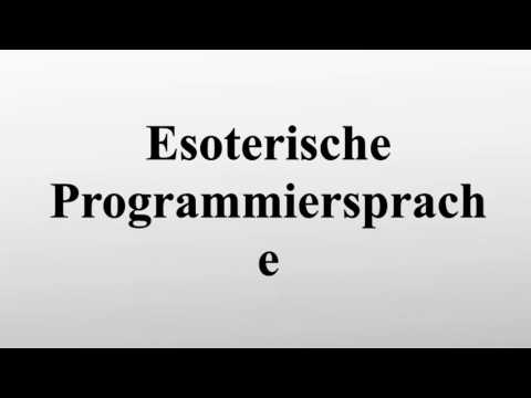 Esoterische Programmiersprache