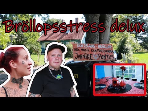 Inför bröllopet | Tält, stress, pynt och vänner