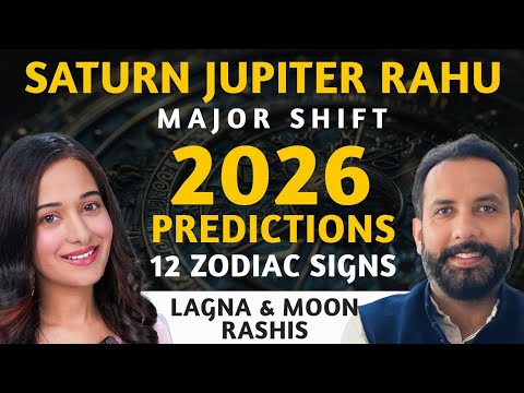 2026 ASTROLOGY PREDICTIONS - 12 ZODIAC SIGNS! Lagna-Moon @NavneetChitkara@preetikarao712 