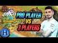 1 Pro vs 3 Players On MEGARANDOM | AoE2