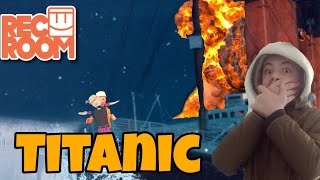 the Titanic in rec room is epic vr funny gameplay