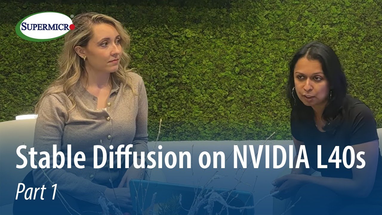 Supermicro StableSwarmUI Demo Video on SYS-521GE-TNRT (Part 1)