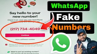 How to create WhatsApp fake account | WhatsApp fake id kaise banate hai | Hindi Urdu 2024